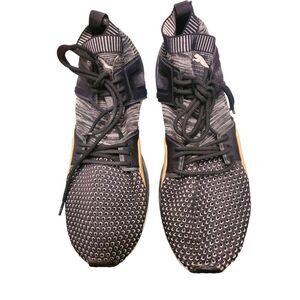 Mens Puma Blaze Of Glory Limitless HI Evoknit Sneakers Shoes Black Khaki White 3